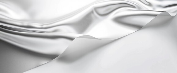 Naklejka premium Silver And White Border Background, HD, Background Wallpaper, Desktop Wallpaper