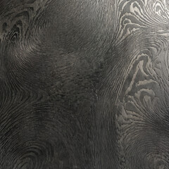 Black and white Damascus damask steel texture knife material pattern used for background and wallpaper. Black and white pattern for damask steel and alloy © vian