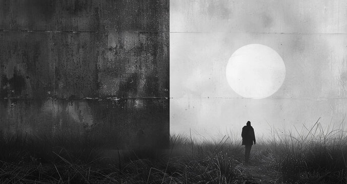 An abstract photograph that captures layers of vibrant hues across the canvas of the frame, evoking a sense of ethereal movement and emotion through masterful use of composition and technique 