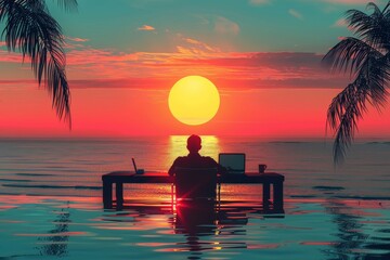 The Digital Nomad’s Beachside Guide: Creating Opportunistic Home-Based Businesses and Exploring Endless Quests Globally