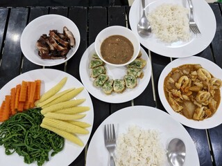 rice with vegetables