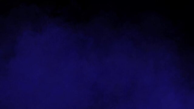 dark blue smoke background