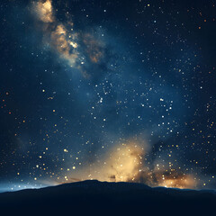 Starry Night Sky: A Celestial Tapestry