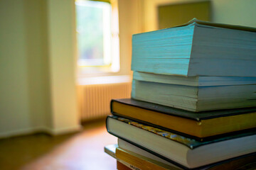 Desk Elegance: Books as Decor