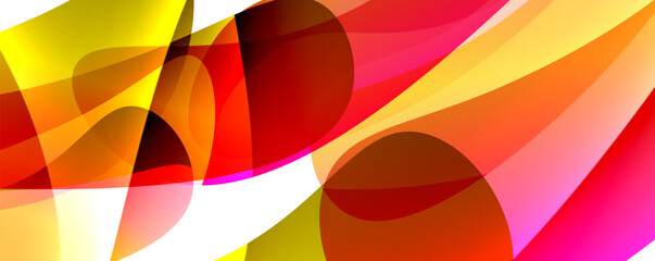 Colorful curve design concept. Vector Illustration For Wallpaper, Banner, Background, Card, Book Illustration, landing page