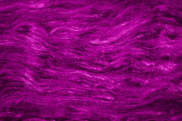 violet mineral wool with a visible texture - obrazy, fototapety, plakaty