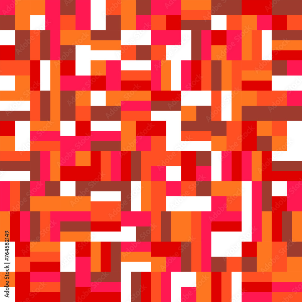 Poster abstract colorful diagonal mosaic pattern background - polygonal vector design