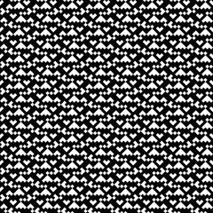Random diagonal black and white pattern background - seamless repeating repetitive vector graphic