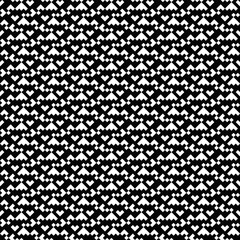 Random diagonal black and white pattern background - seamless repeating repetitive vector graphic