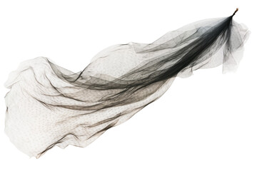 Ethereal Plume: Gracefulness Captured in Monochrome Feathers. On White or PNG Transparent Background..