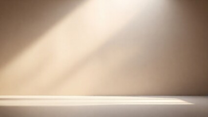 room with spotlights