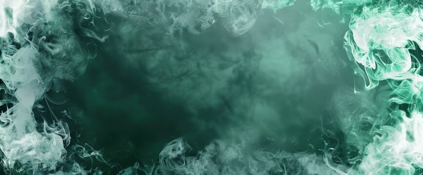 Green Smoke Background, HD, Background Wallpaper, Desktop Wallpaper