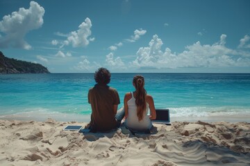 Master the Art of Remote Work: Enhancing Work-Life Balance, Digital Wellbeing, and Financial Goals through Telecommuting, E-Learning, and Online Team Collaboration.