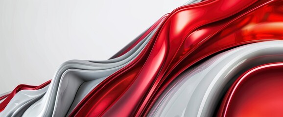 Grey And Red Tech Corporate Abstract, HD, Background Wallpaper, Desktop Wallpaper