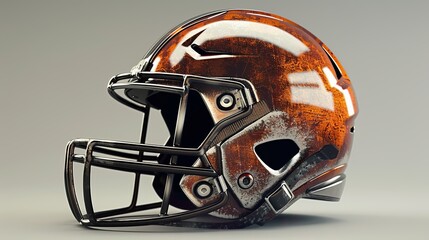 American football helmet