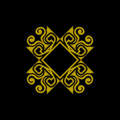 express ornament vector icon design illustration template