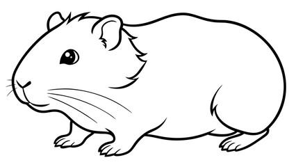 Adorable Guinea Pig Vector Illustration Bringing Cuteness to Your Designs