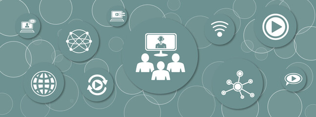 Concept of video conference