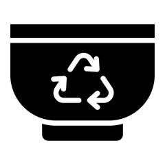 recycle bowl glyph 