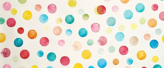 Colorful Polka Dot Pattern Background, HD, Background Wallpaper, Desktop Wallpaper