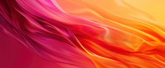 Foto op Canvas Abstract Gradient Orange And Magenta, HD, Background Wallpaper, Desktop Wallpaper © Moon Art Pic