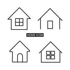 House icon vector. House icon simple. House app. House icon web, Home Vector isolated on white background in eps 10.
