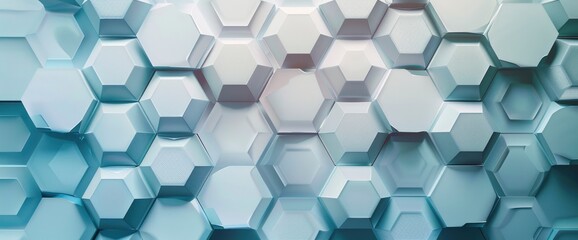 Obraz na płótnie Canvas Abstract Hexagon Background Illustration, HD, Background Wallpaper, Desktop Wallpaper