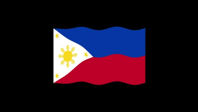 Flag of Philippines Alpha