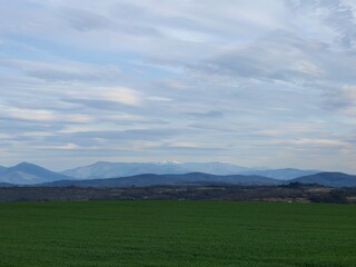 Obraz premium landscape with mountains
