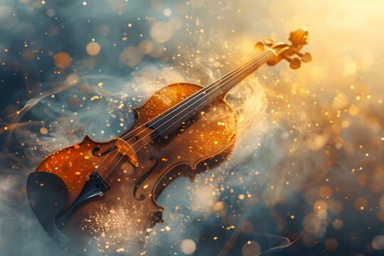 A musical souffle a melodic visualization resonating. Concept Music Photography, Melodic Imagery, Visual Cacophony