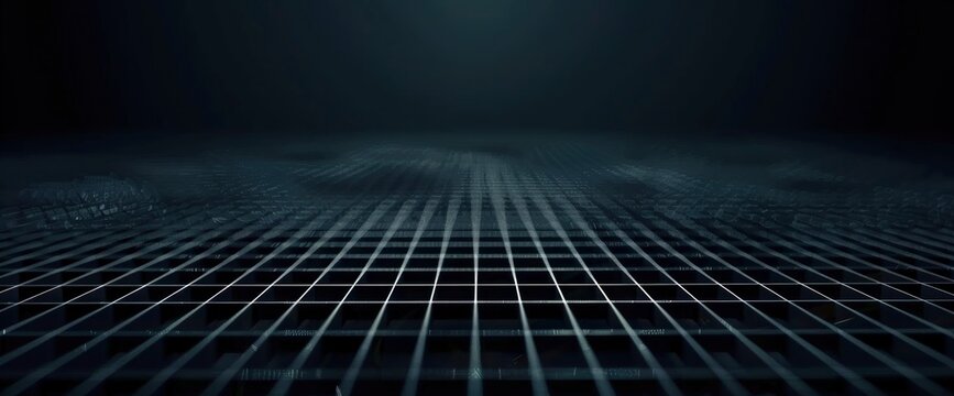 Abstract Dark Background With Grid, HD, Background Wallpaper, Desktop Wallpaper