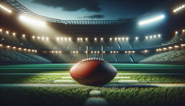 football on a field