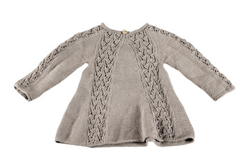 Cute hand knitted children's dress. - 764620101