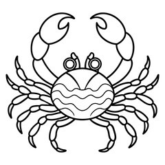 illustration of a crab