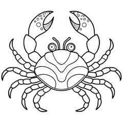 illustration of a crab