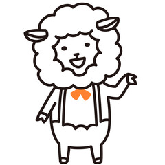 色加工ok ひつじ素材No.3 案内