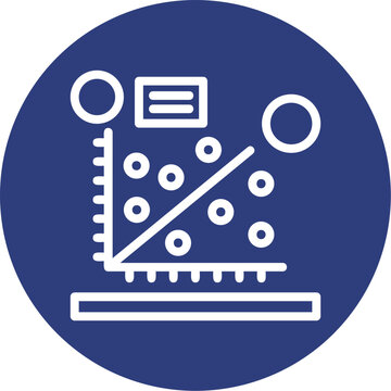 Scatter plot Icon