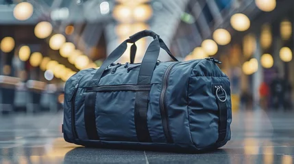 Fotobehang Durable and spacious duffle bag © Media Srock