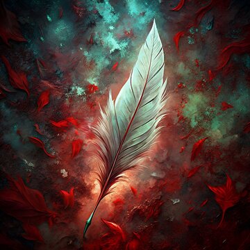 Blood Feather Wallpaper