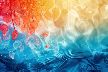 abstract background for Thingyan Water Festival  - obrazy, fototapety, plakaty