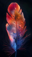Stunning Iridescent Feather Micro-Structures Revealed through 3D Rendering