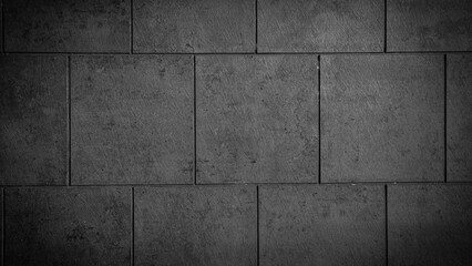 Black wall texture rough background dark concrete floor or old grunge background with black,Texture...