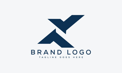 letter X logo design vector template design for brand.