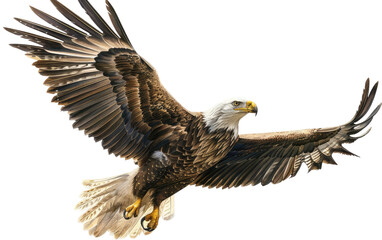 The Majesty of the Eagle in Flight