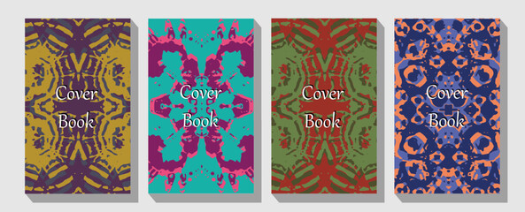 Floral engraving frame set.