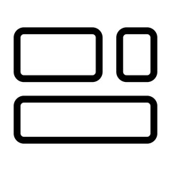 Layout Outline Icon