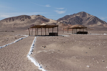 Chauchilla cemetery in Peru