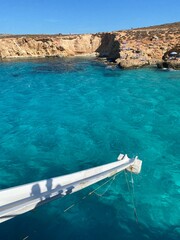 swimming pool and sea Comino Malta