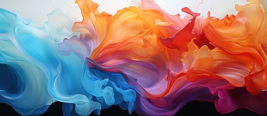 Abstract colorful painting, abstrack background