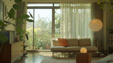 Fototapeta premium Inside look at a home where technology battles the unhealthy